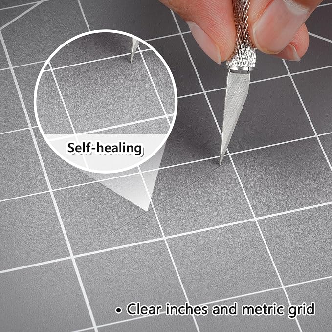WorkLion Cutting Mat for Sewing: 24''x18'' Double-Sided Sewing Cutting Mat - Image 4