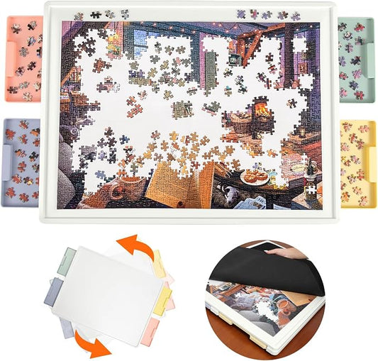 Playboda 1000 Pieces Rotating Plastic Puzzle Board by PLAYBODA