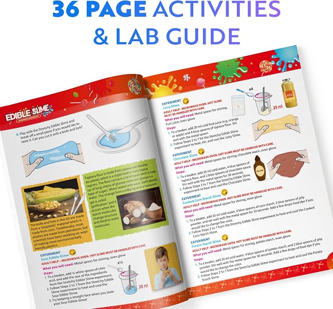 Playz Edible Slime Candy Making Science Kit - Image 5
