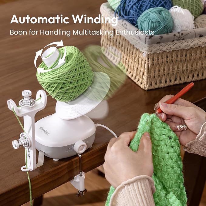 Yarn Winder, Electric Yarn Ball Winder - Image 2