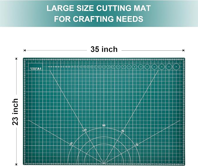 Prime Vinyl Cutting Mat, 5-Ply Heavy Cut Board, Rotary Cutting Mat - Image 3