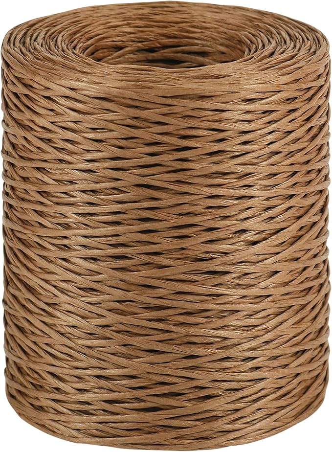 Brown Floral Wire, 656 Feet 2mm Paper Covered Bind Wire by TennWell