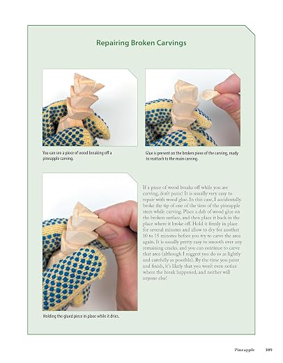 Whittling On the Go: 13 Easy-to-Learn Woodcarving Projects Full-Size Patterns - Image 8