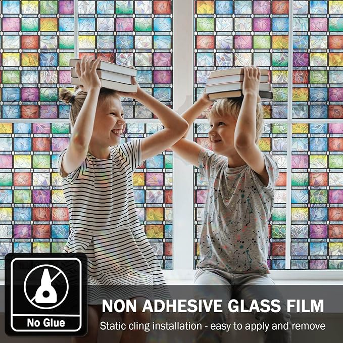 Rainbow Window Tint, Decorative Window Stickers - Image 3