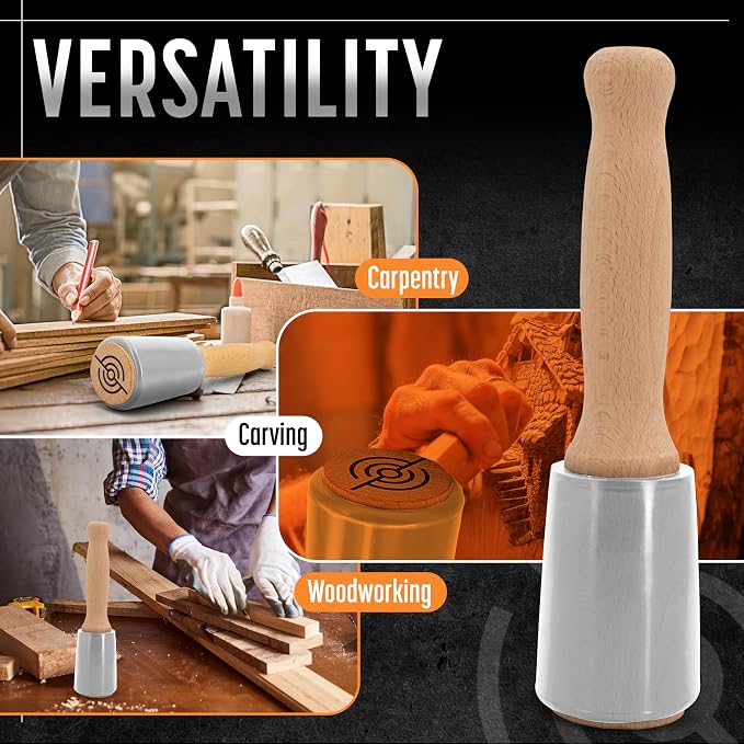 Precision Wood Carving Mallet 15oz - Image 7