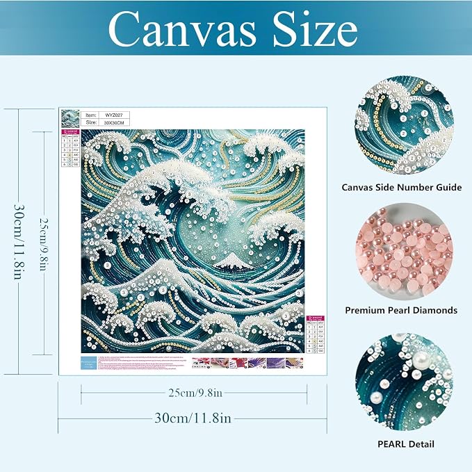 Gemozaic Wave Pearl Diamond Painting Kits - Image 2
