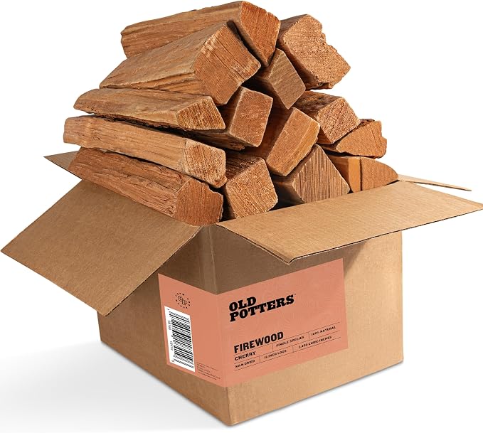 Old Potter Kiln Dried Firewood, ~1.5 Cu Ft ~ 38-45 lbs, by Old+Potters