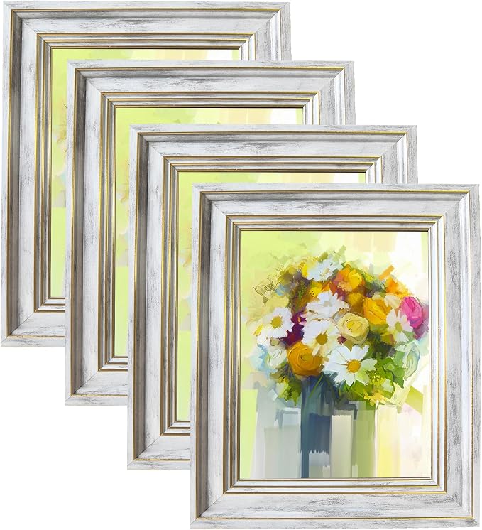 LUCKYLIFE 8x10 Picture Frame Set of 4 by LUCKYLIFE