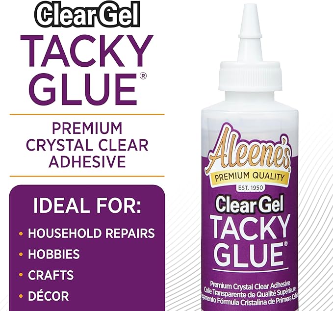 Aleene's AR6-2 Clear Gel Tacky Glue, 4 oz., 4 oz. - Image 2