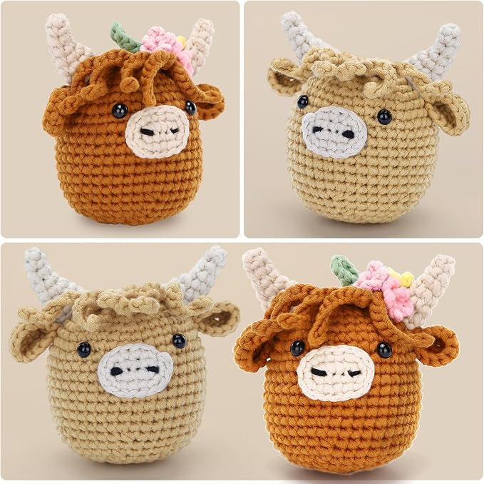 CrochetBox Crochet Kit for Beginner, Knitting Set - Image 2