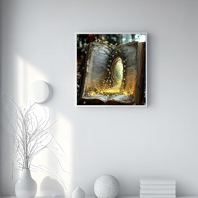 Diamond Paintings Kits for Beginners, Tree Book Door Diamond Arts Kits for - Image 8