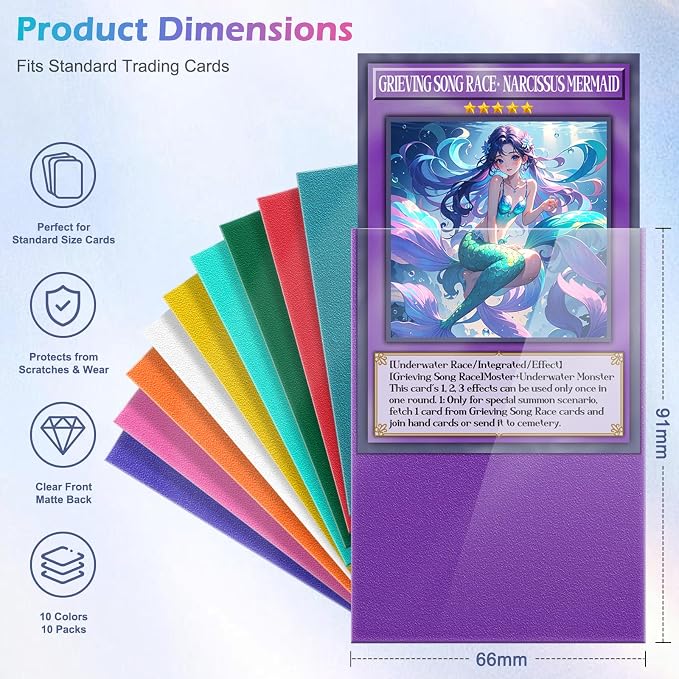 1000 Count Card Sleeves Toploaders - Image 3