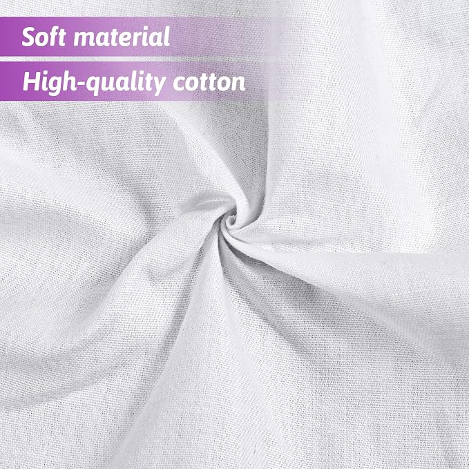 100 Pack 10-inch Cotton Fabric Squares, 10″ Precut Quilting Fabric Bundles - Image 4