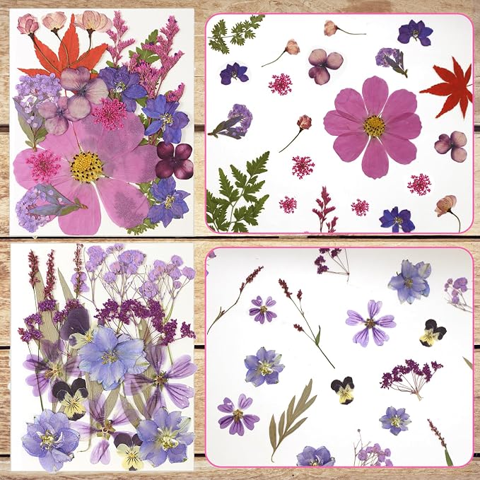 Dried Flowers for Resin | Vacuum Packed DIY Pressed Flowers for Epoxy, Nail - Image 3