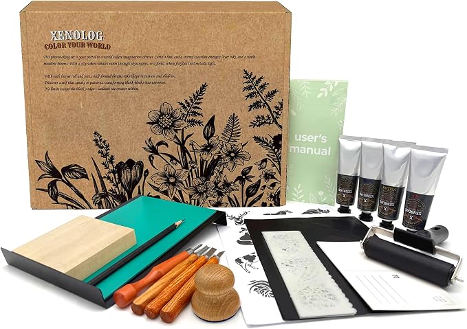 Xenolog Deluxe Block Printing kit by Xenolog