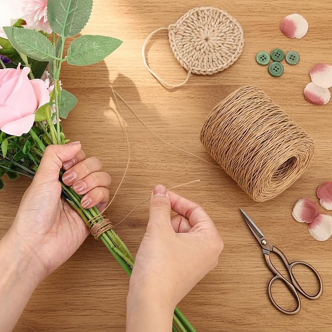 Syhood 1345 Feet Floral Vine Bind Wire Rustic Wrapping Wire - Image 4