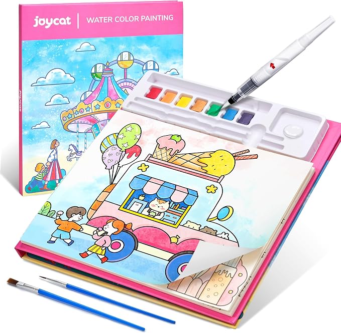 JoyCat Paint with Water Coloring Books by JOYCAT