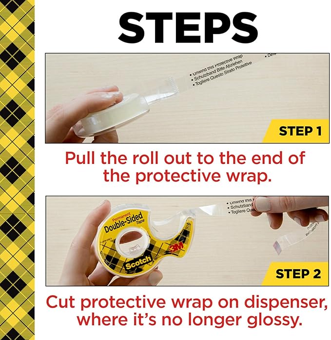Scotch Permanent Double Sided Tape, Card Making and Holiday Scrapbooking - Image 5