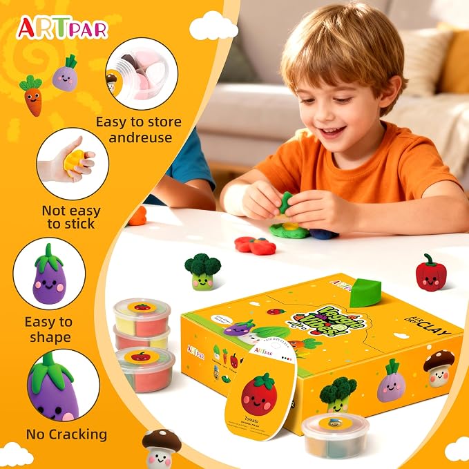 ARTPAR Air Dry Clay Kit for Kids - Image 3