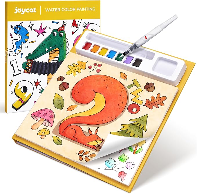 JoyCat Paint with Water Coloring Books by JOYCAT