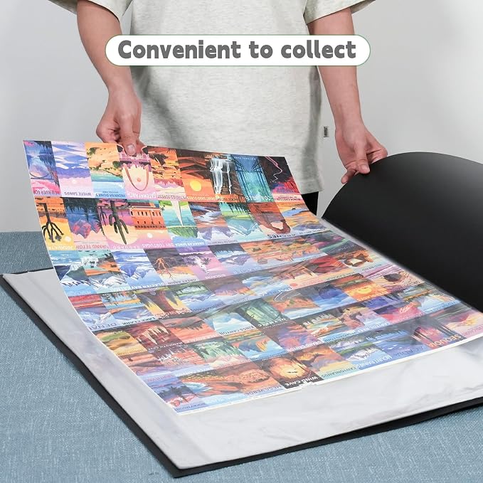 ALL4JIG Puzzle Saver – 48-Pack Puzzle Glue Sheets - Image 8