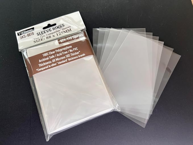 Sleeve Kings Tiny Epic Compatible Sleeves 88 X125 mm - Image 4