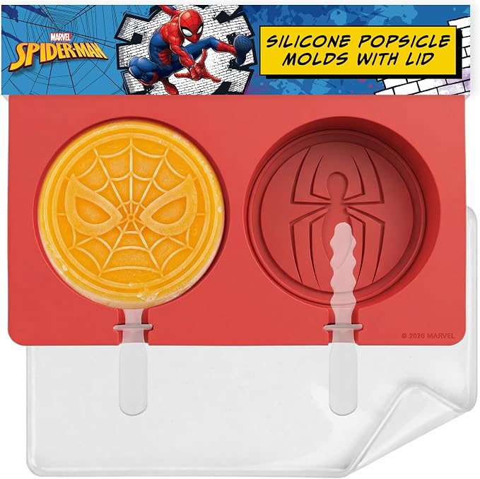 Marvel Spider-Man Silicone Popsicle Molds by BestBrands