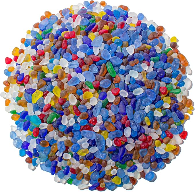 Keedolla 0.9 Lb Rainbow Fish Tank Rocks Gravel by Keedolla