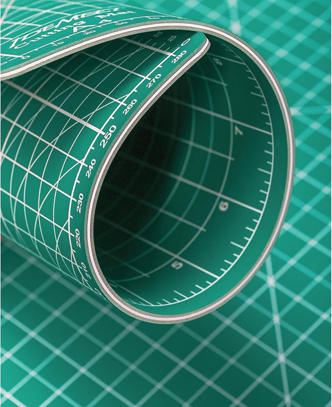 Density-upgraded Self Healing Cutting Mat, 18inch x 12inch Craft Cutting Mat - Image 4