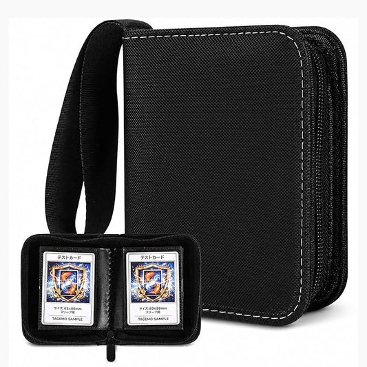 Mini Trading Card Binder Album, 1 Pocket Card Binder by Tagemo
