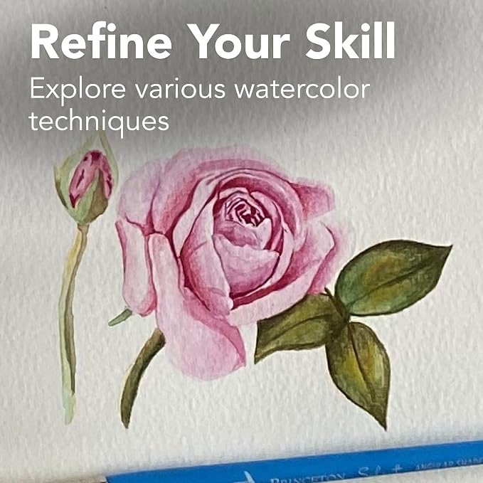 Canson XL Watercolor Pad, Wire Bound, 36 Sheets, 9 by 12 Inches - Image 5