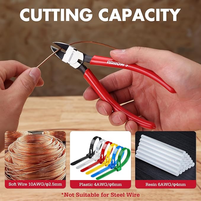 ARROW 6" Precision Wire Cutters - Image 8