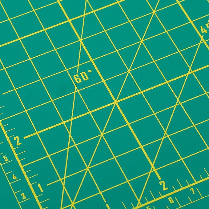 ZERRO Cutting Mat 12" x 9" Self Healing Rotary Cutting Mat A4 | Double-Sided - Image 4