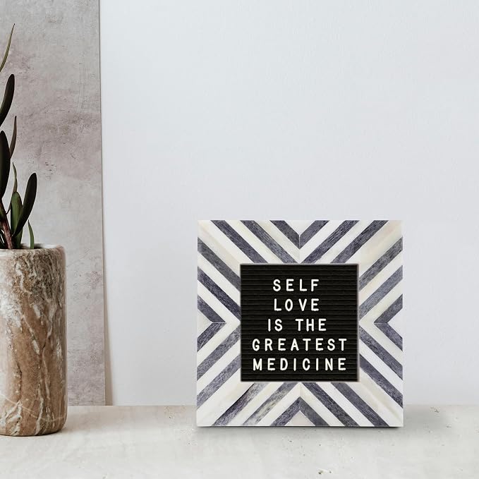 Picture Photo Frame Chevron Herringbone Art Inspired Vintage Table-Top/Wall - Image 4
