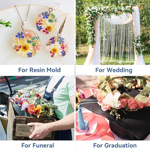 10.4 LBS Silica Gel Flower Drying Crystals, Reusable Color Indicating Flower - Image 6