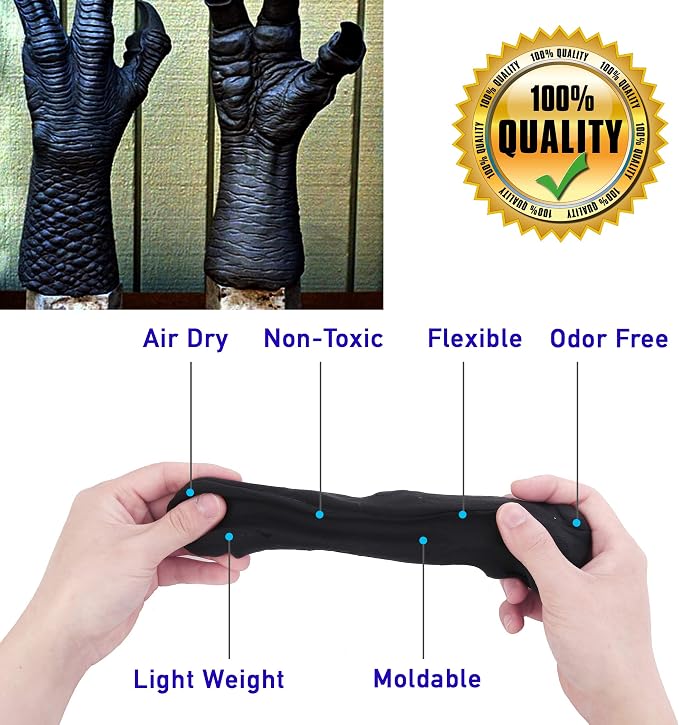 Moldable Cosplay Foam Clay – High Density and Hiqh Quality - Image 3