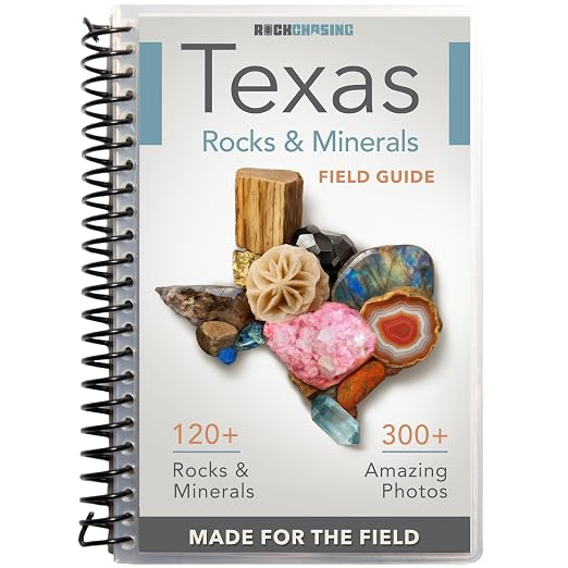 Texas Rocks And Minerals Identification Field Guide | Find Crystals, and Rocks by Unknown
