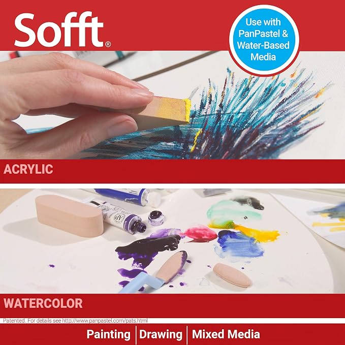 Sofft Artist Tools by GOLDEN, Sofft Knife & 5 Covers - Image 5