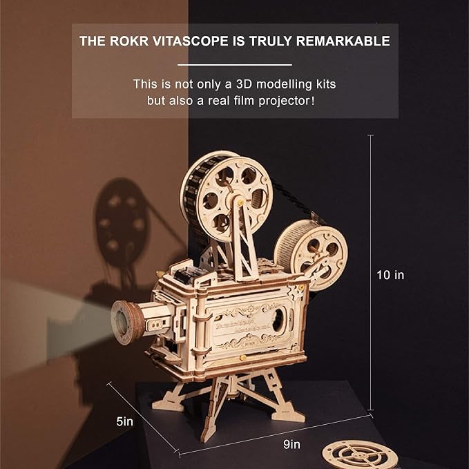 ROKR 3D Wooden Puzzles Vitascope - Image 4