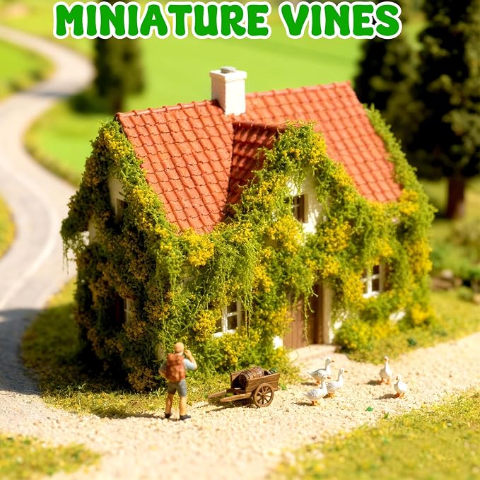Warmtree Realistic Miniature Vines Simulation Vine Miniature Plants - Image 5