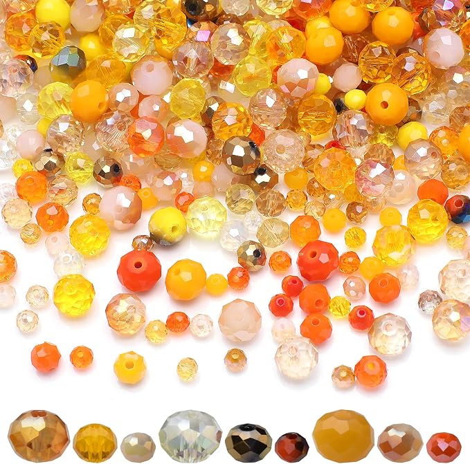 Wholesale 4/6/8mm Crystal Rondelle Beads by KINGSHINE