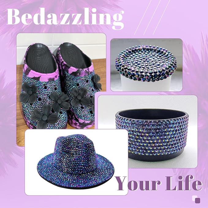 6000PCS 4mm Resin Jelly Rhinestones in Bulk, Bedazzling Flatback Crystals - Image 5