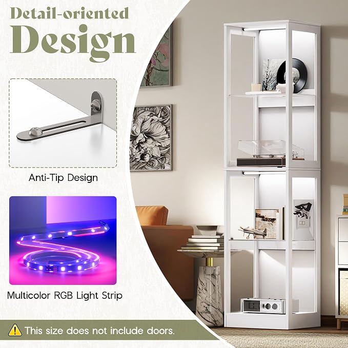 AMERLIFE RGB Display Open Cabinet - Image 7