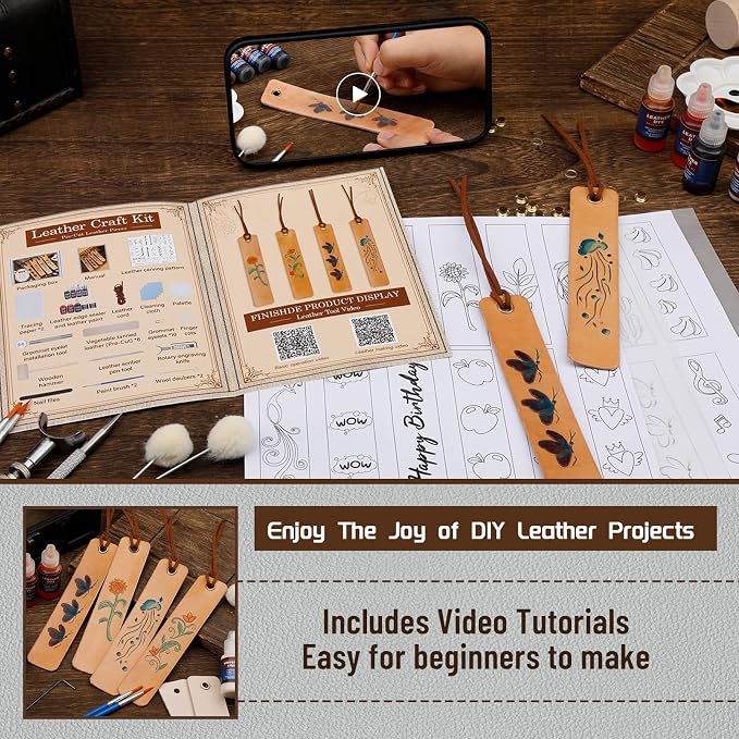 Leather Crafting Kit, Leather Working Kit - Image 5