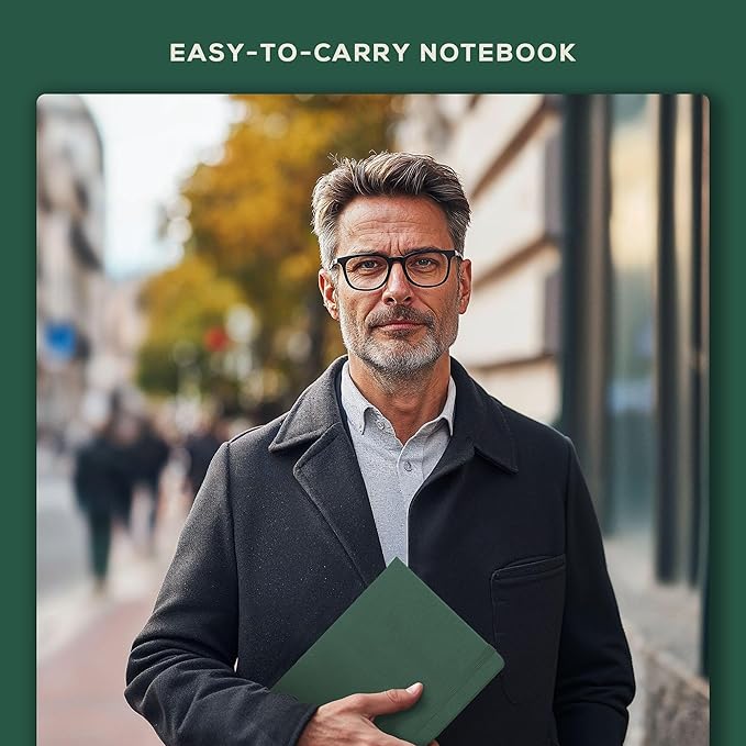 Beechmore Books A4 Sketchbook – 8.5x11 Premium Vegan Leather Bound Large Sketch - Image 7