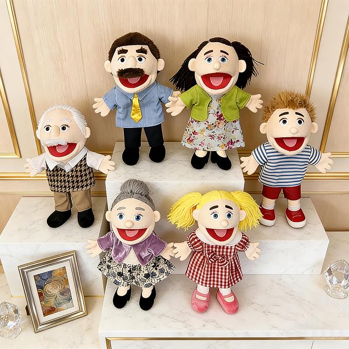 Family Hand Puppets for Kids - Image 5