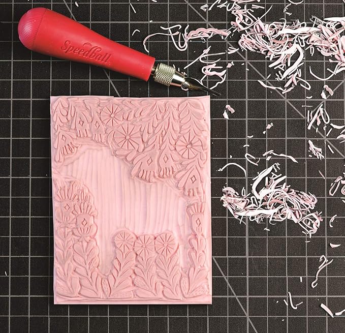 Speedball Speedy-Carve Block Printing Carving Block, 3 x 4 Inches - Image 4