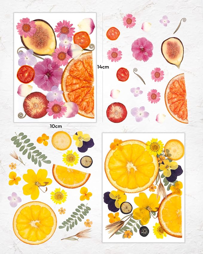 Resiners Dried Pressed Flowers for Resin Molds, Real Natural Dried Flowers Dry - Image 3