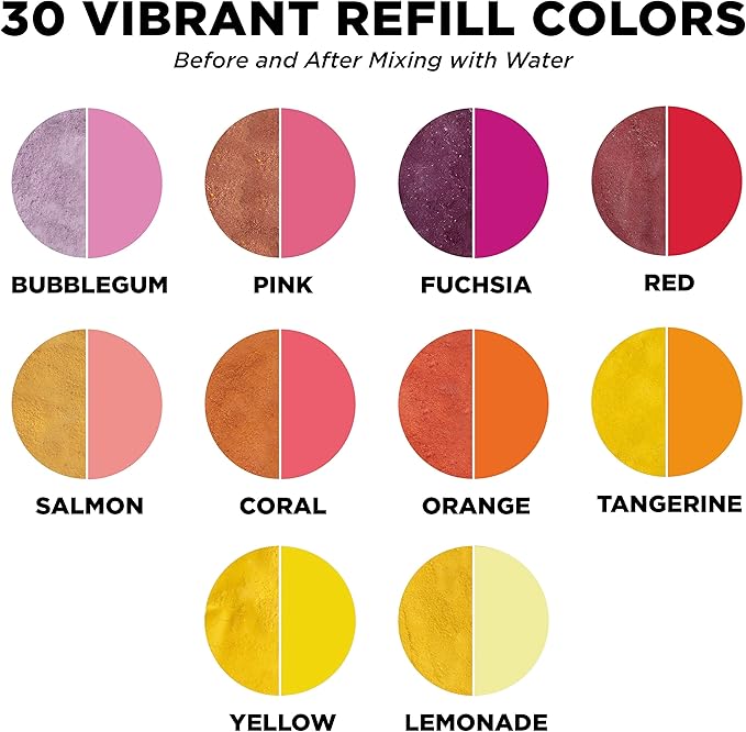Tulip One-Step Tie-Dye Refills, Color Wheel, Permanent Fabric Dye, 30 Pack - Image 3