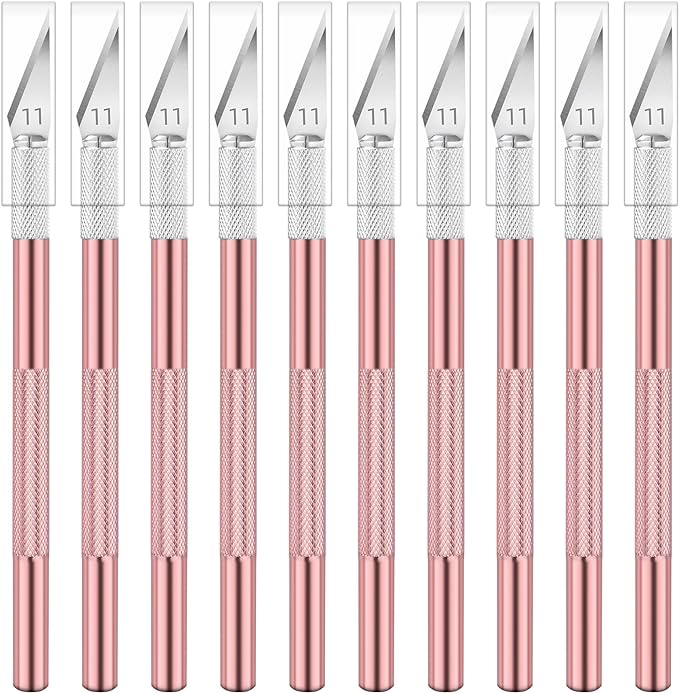 Jetmore 10 Pack Exacto Knife Set – Precision Craft Knife, Hobby Knife, and Art by Jetmore